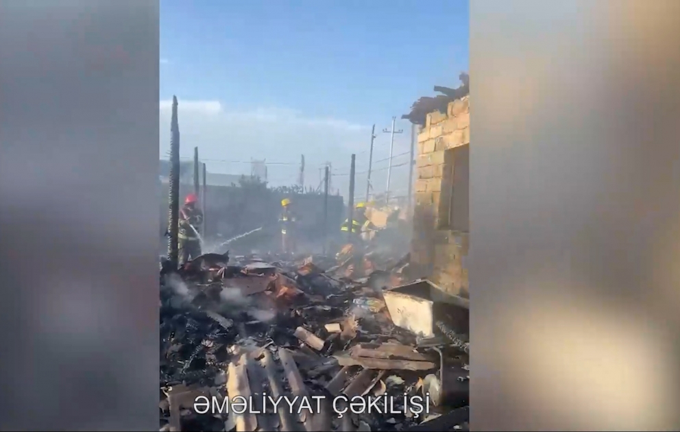 Xocasəndə yanğın baş verib