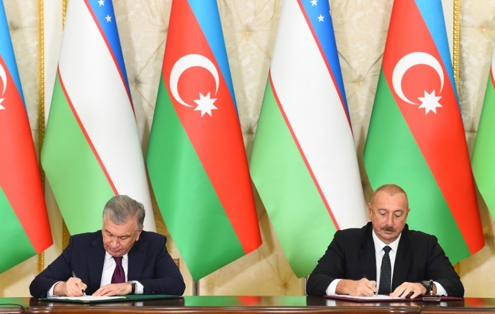 Azerbaijan, Uzbekistan signed documents