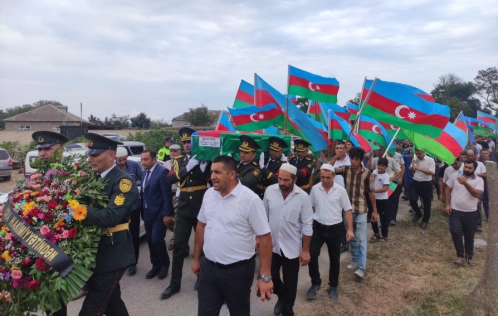 Birinci Qarabağ müharibəsi şəhidi Adil Niftəliyev Xaçmazda dəfn olunub