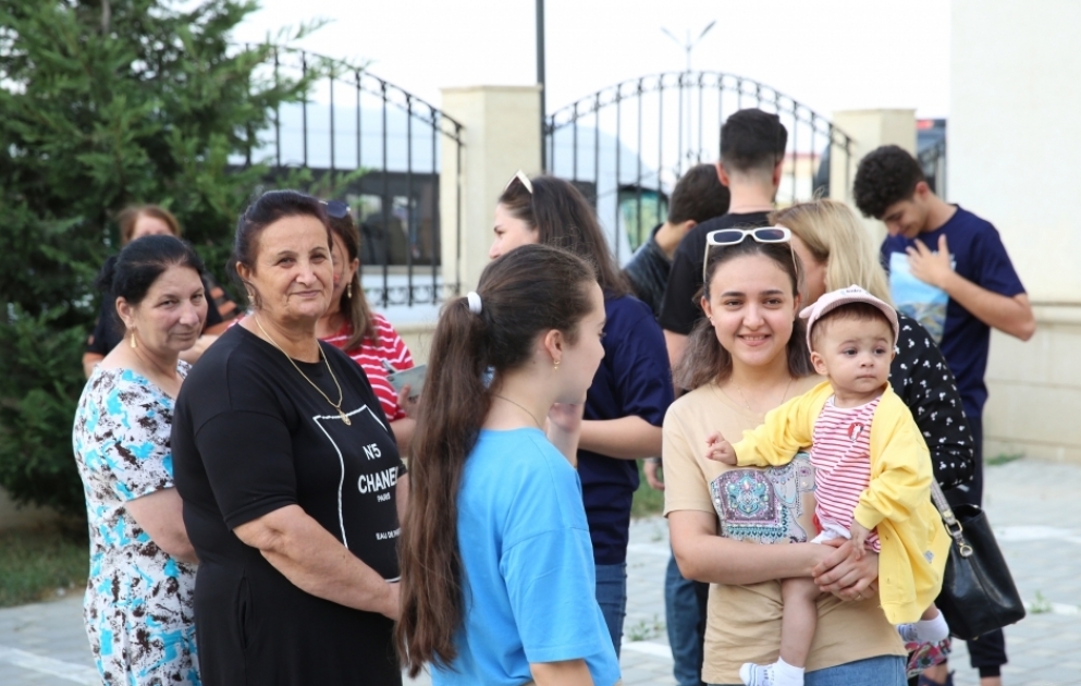First families return to Zabukh village of Azerbaijan's Lachin