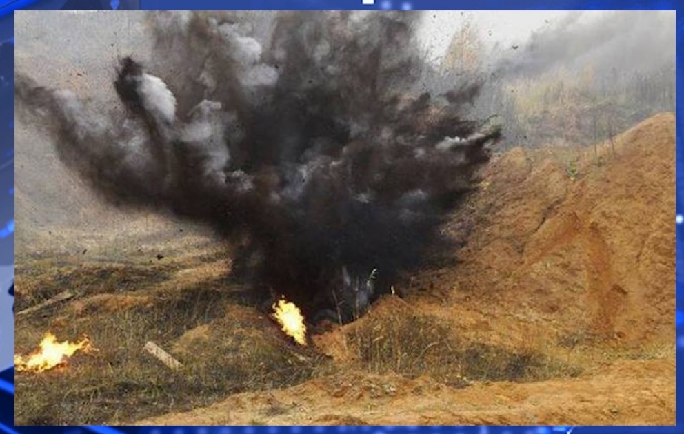 Cəbrayılda mina partladı: yaralanan var