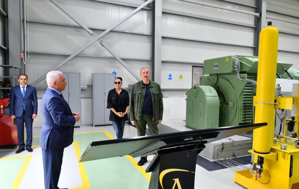 President Ilham Aliyev and First Lady Mehriban Aliyeva visited Kalbajar district 
“Soyugbulag” small hydroelectric power station was inaugurated in Kalbajar