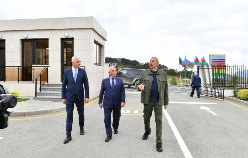 “Mishni” and ”Alkhasli” small hydroelectric power stations came on stream in Lachin district