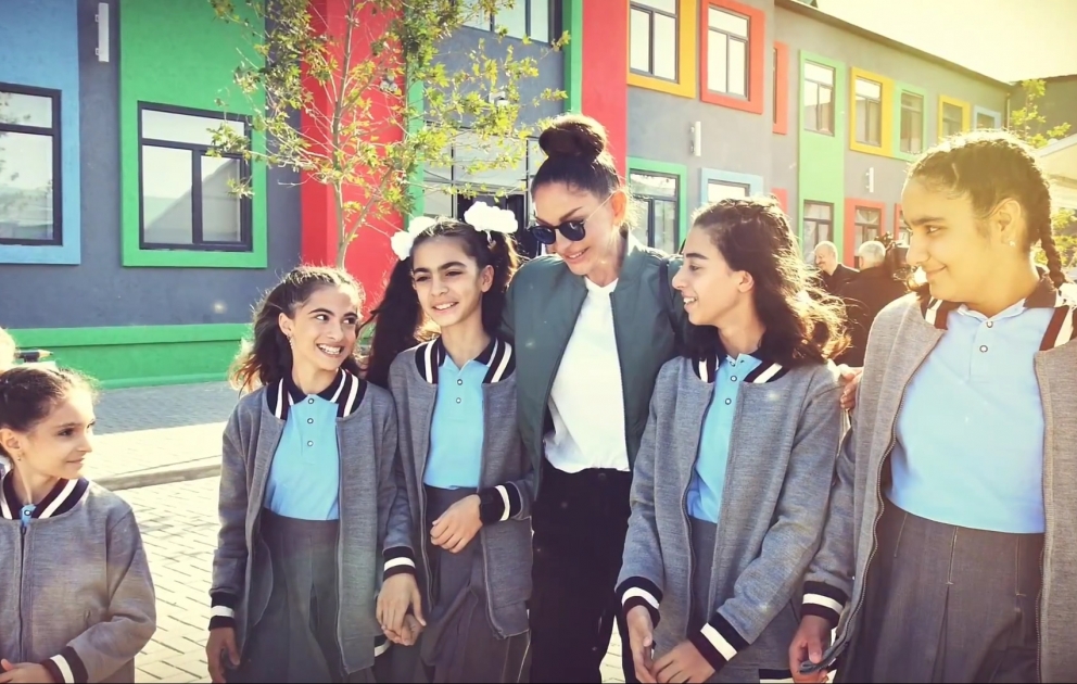 Leyla Əliyeva Mehriban Əliyevanı doğum günü münasibəti ilə təbrik edib