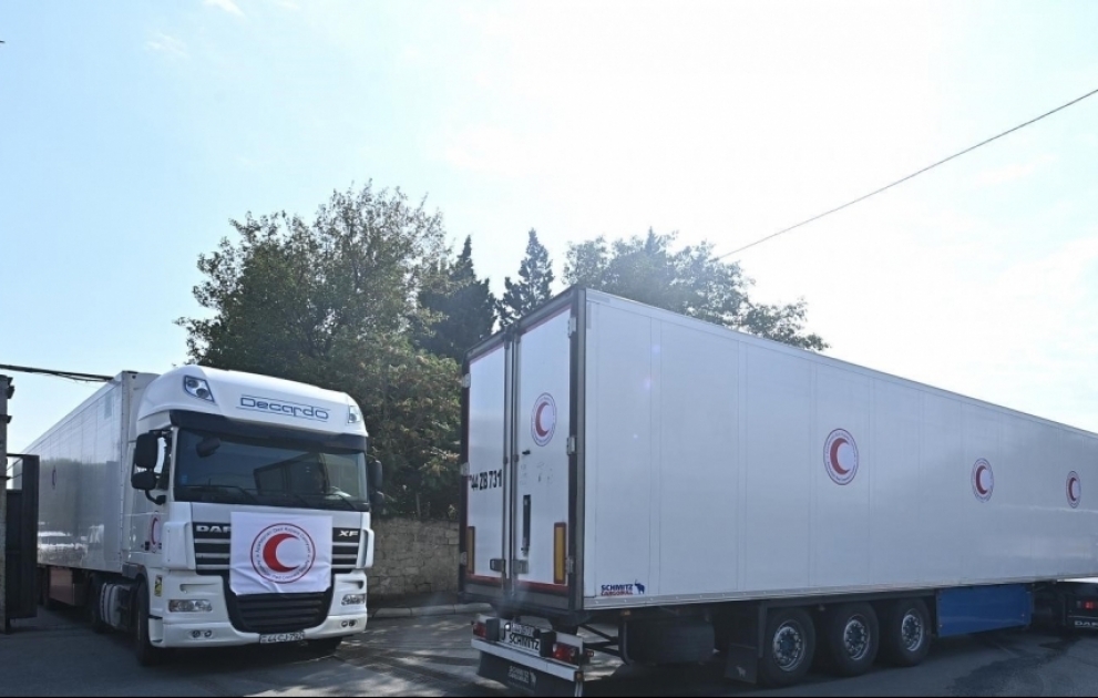 Cargo sent from Baku to Khankendi