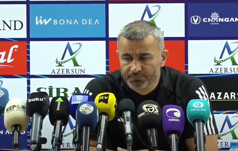 “Qarabağ”ın baş məşqçisi Qurban Qurbanovun mətbuat konfransı  CANLI