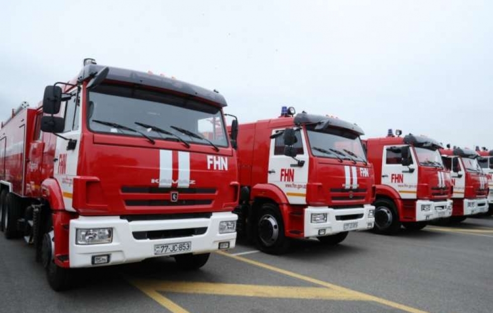 FHN: Ötən sutka 50 yanğına çıxış olub, 9 nəfər xilas edilib