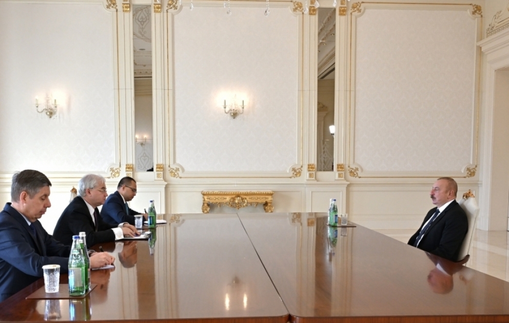 President Ilham Aliyev received special representative of Russian Ministry of Foreign Affairs for normalization of Azerbaijan-Armenia relations
