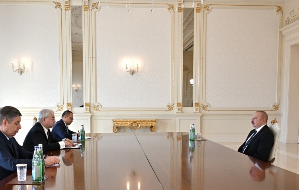 Le président azerbaïdjanais reçoit le représentant spécial russe chargé de la normalisation des relations azerbaïdjano-arméniennes