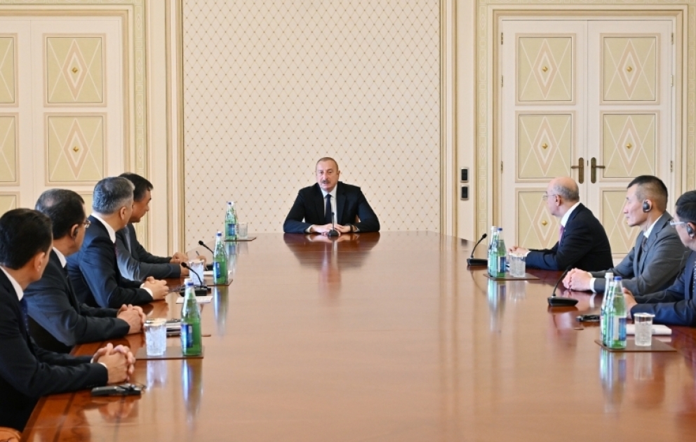 Prezident İlham Əliyev türk dövlətlərinin Bakıda keçirilən tədbirlərdə iştirak edən nazirlərini qəbul edib YENİLƏNİB