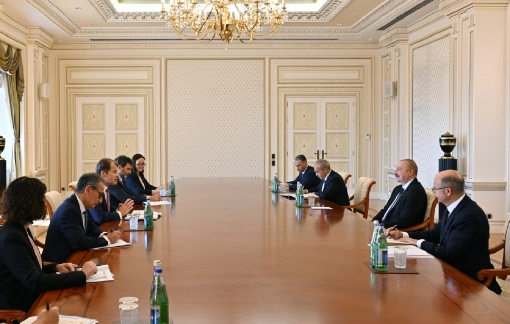 President Ilham Aliyev received delegation of European Bank for Reconstruction and Development