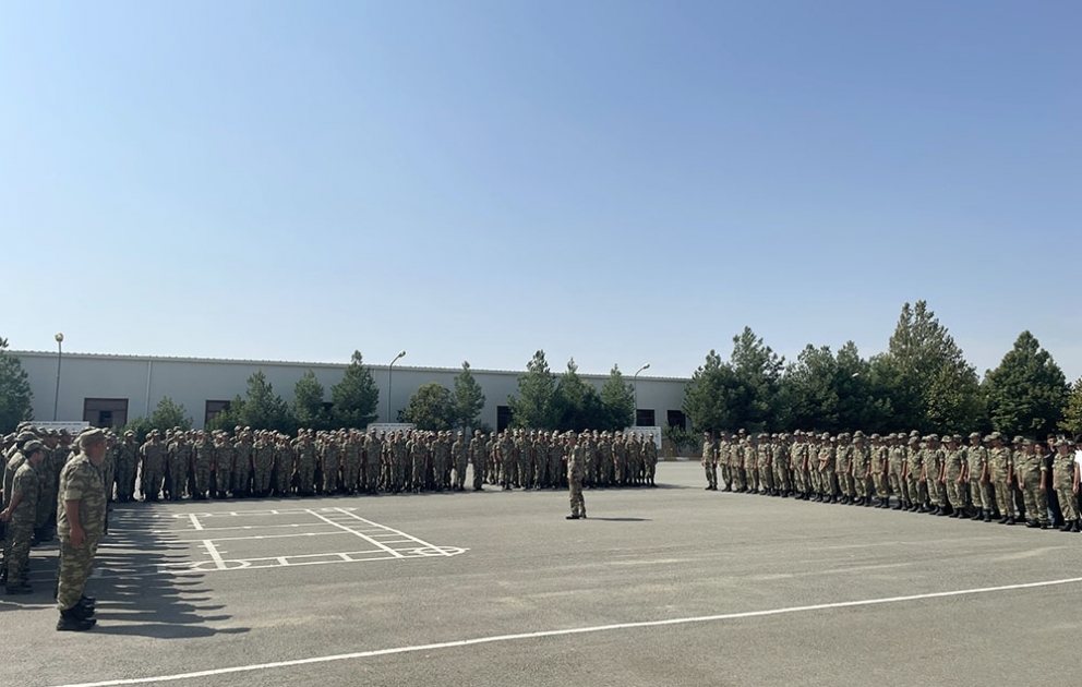 Reservists' training session ended