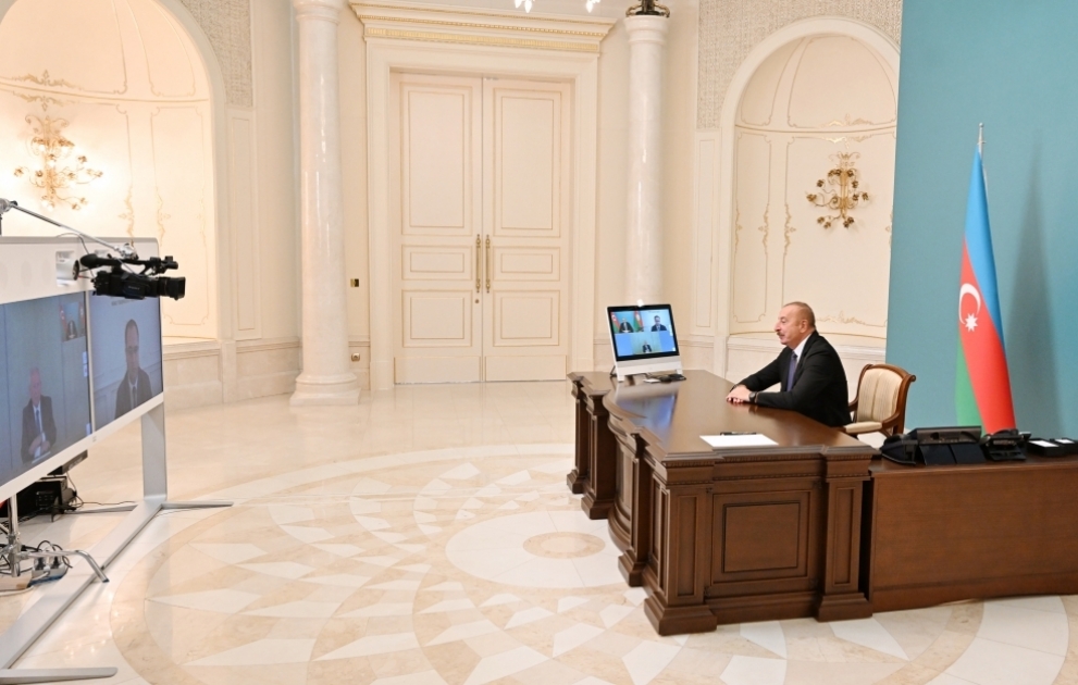 Prezident İlham Əliyev İsrailin kənd təsərrüfatı və kənd yerlərinin inkişafı nazirini qəbul edib