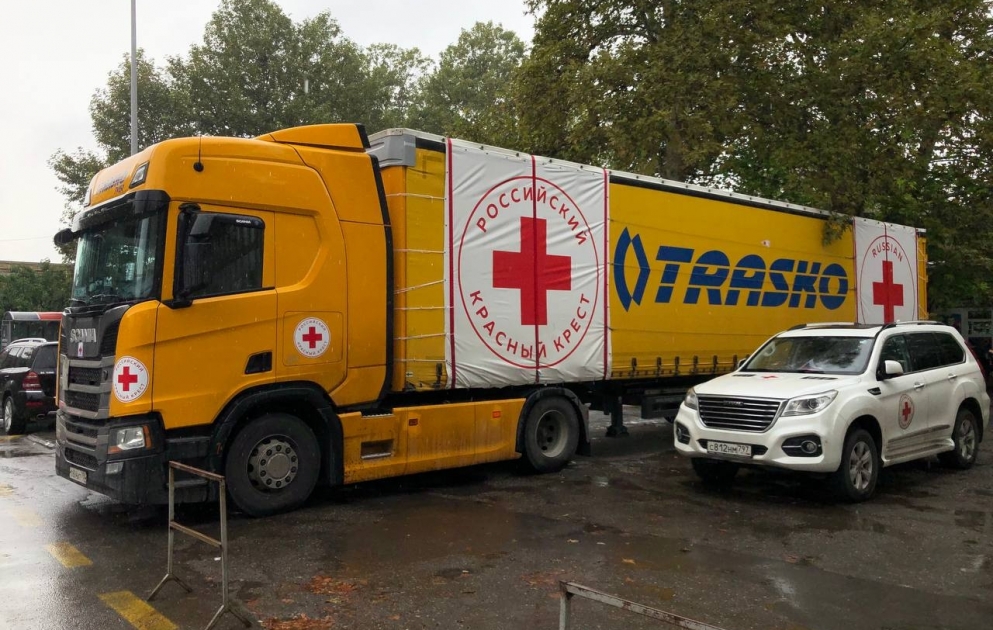 Rusiya Qızıl Xaçın maşını iki gündür Bərdədə gözləyir CANLI