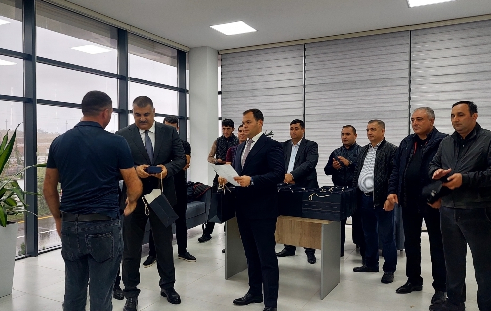 Füzulidə daha 24 ailəyə evlərinin açarları təqdim olunub