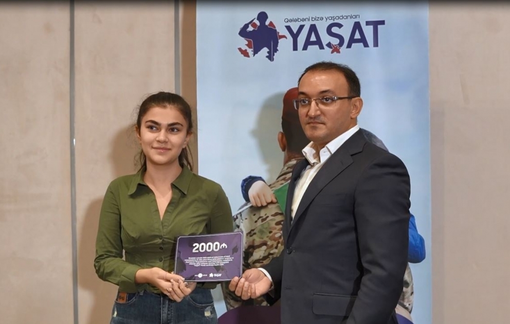 "YAŞAT" Fondu tələbə adını qazananlara bu il də dəstək göstərir
