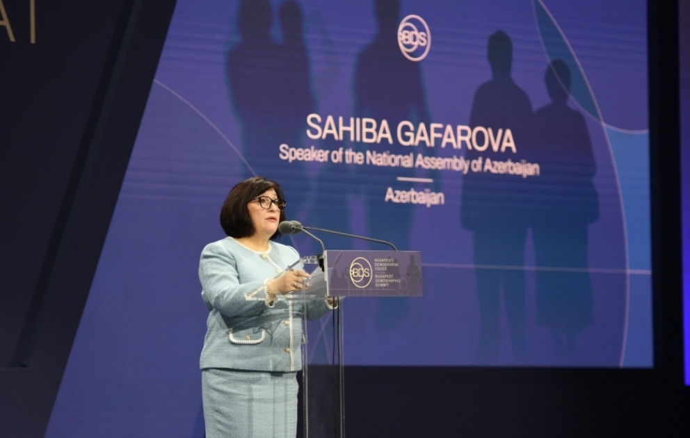 Budapeşt Demoqrafik Sammitində Azərbaycandakı ailə dəyərlərindən danışılıb