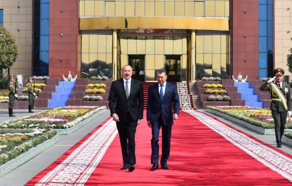President of Azerbaijan Ilham Aliyev concluded his visit to Tajikistan
