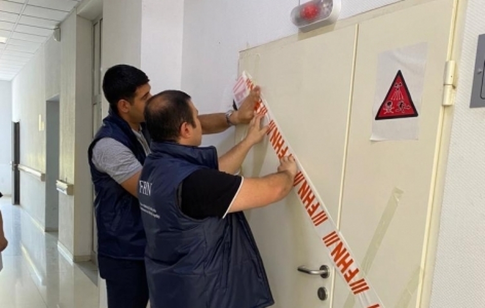 FHN daha bir tibb müəssisəsində rentgen-müayinə fəaliyyətini dayandırıb