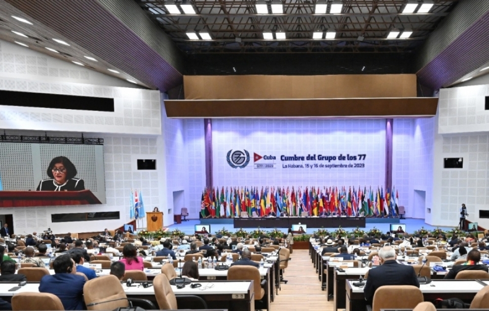 Azərbaycan G77+ Çin Sammitində təmsil olunub