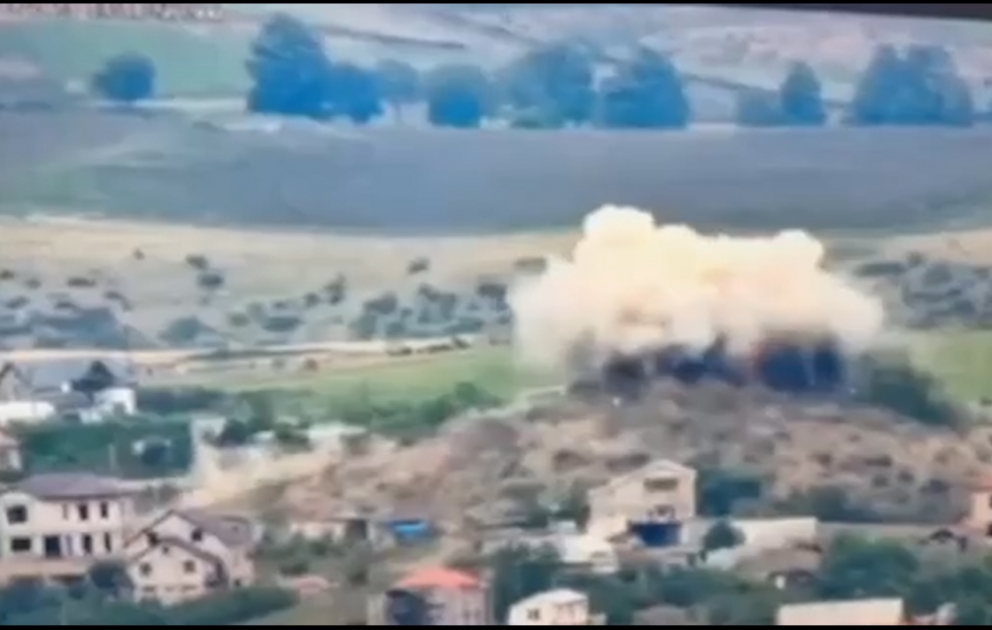Xankəndidə separatçıların TOR Zenit-Raket kompleksi məhv edilib