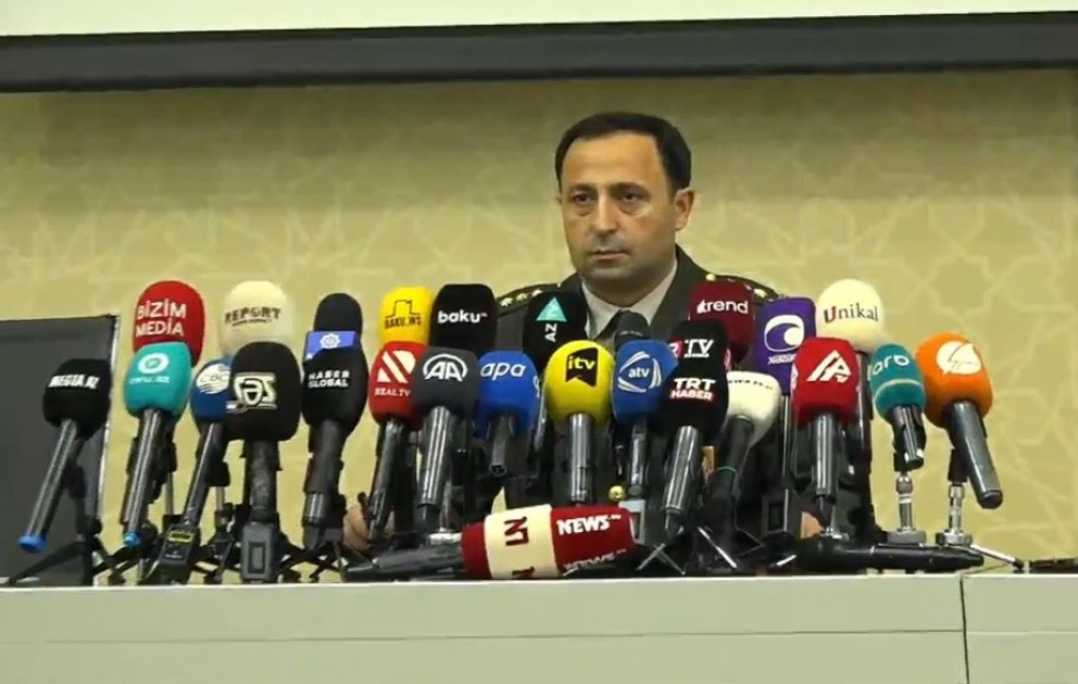 Müdafiə Nazirliyinin antiterror tədbirləri ilə bağlı növbəti BRİFİNQİ CANLI