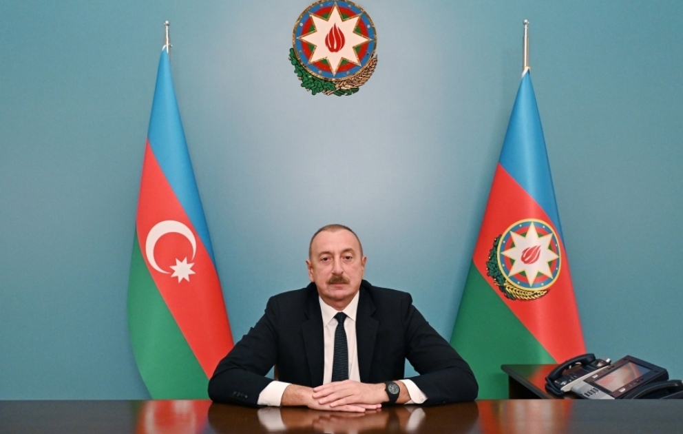 Prezident İlham Əliyev xalqa müraciət edib