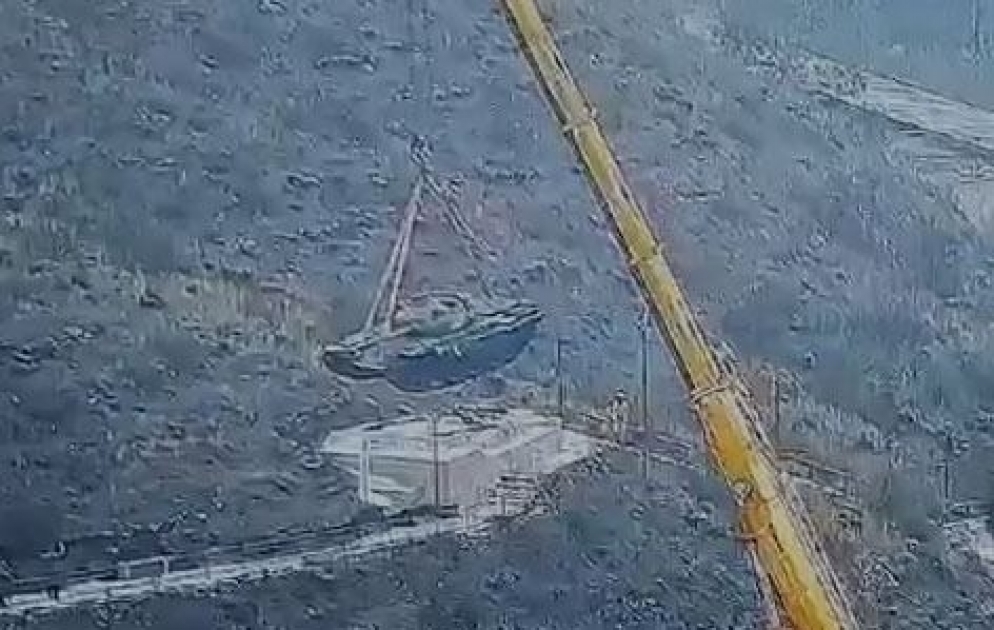 Şuşanın girişinə qoyulan tank belə söküldü
