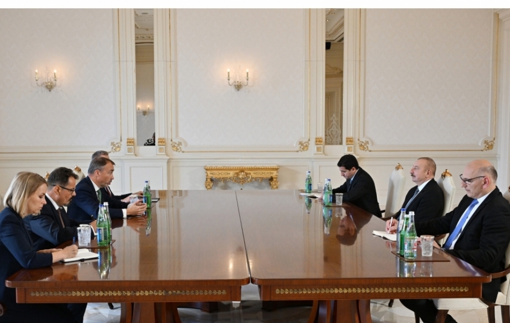 President Ilham Aliyev received European Union Special Representative for South Caucasus