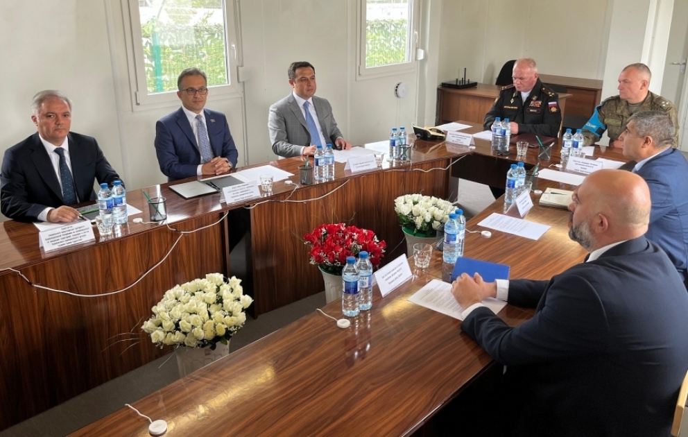 Xocalıda Qarabağ bölgəsində yaşayan erməni sakinlərinin nümayəndələri ilə növbəti görüş