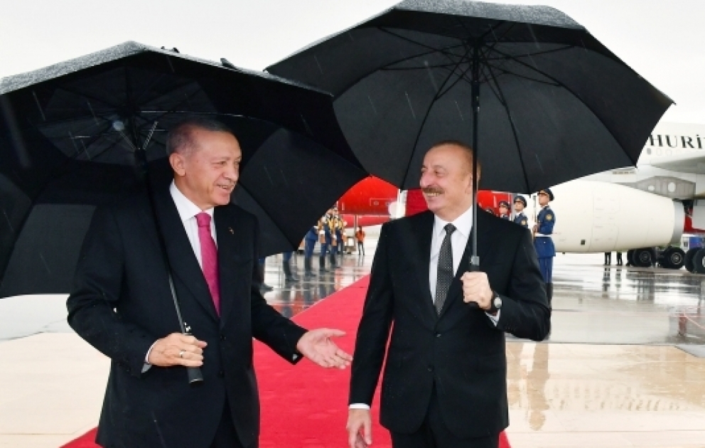 Türkiyə Prezidenti Rəcəb Tayyib Ərdoğanın Azərbaycana rəsmi səfəri CANLI