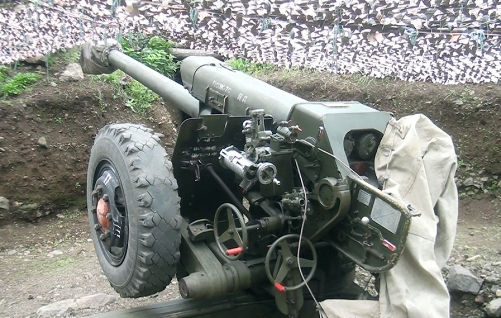 На территории Кяльбаджарского района вновь конфискована боевая техника