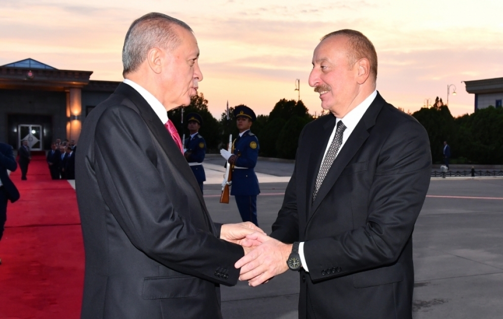 Türkiyə Prezidenti Rəcəb Tayyib Ərdoğanın Azərbaycana rəsmi səfəri başa çatıb