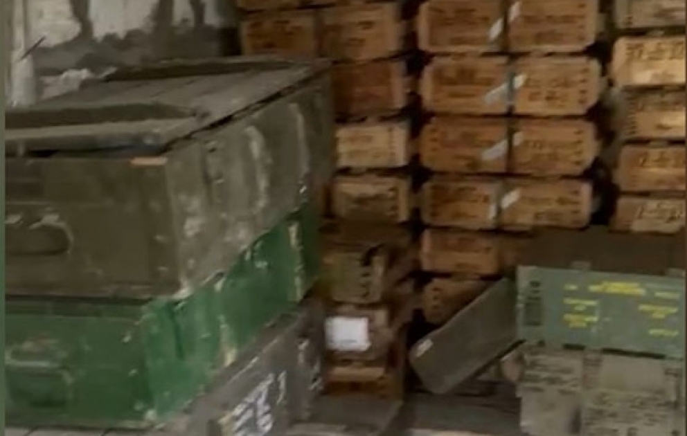 Ammunition storages found in civilian buildings in Karabakh region, Defense Ministry