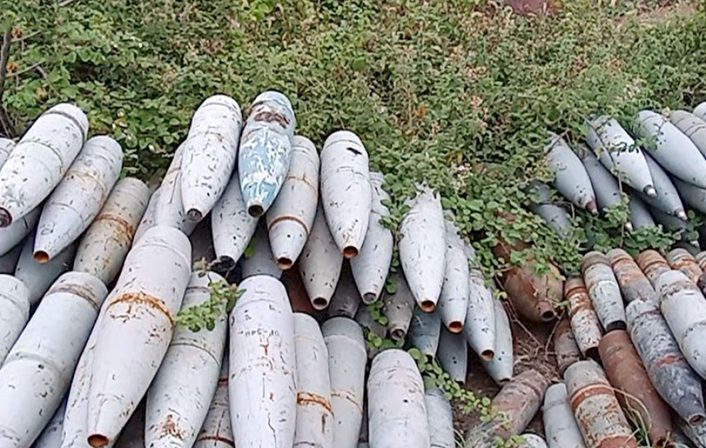 Another ammunition storage was found in Khojaly