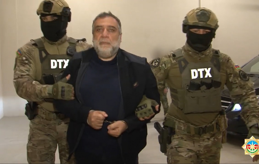 DTX: Ruben Vardanyan təqsirləndirilən şəxs qismində məsuliyyətə cəlb olunub