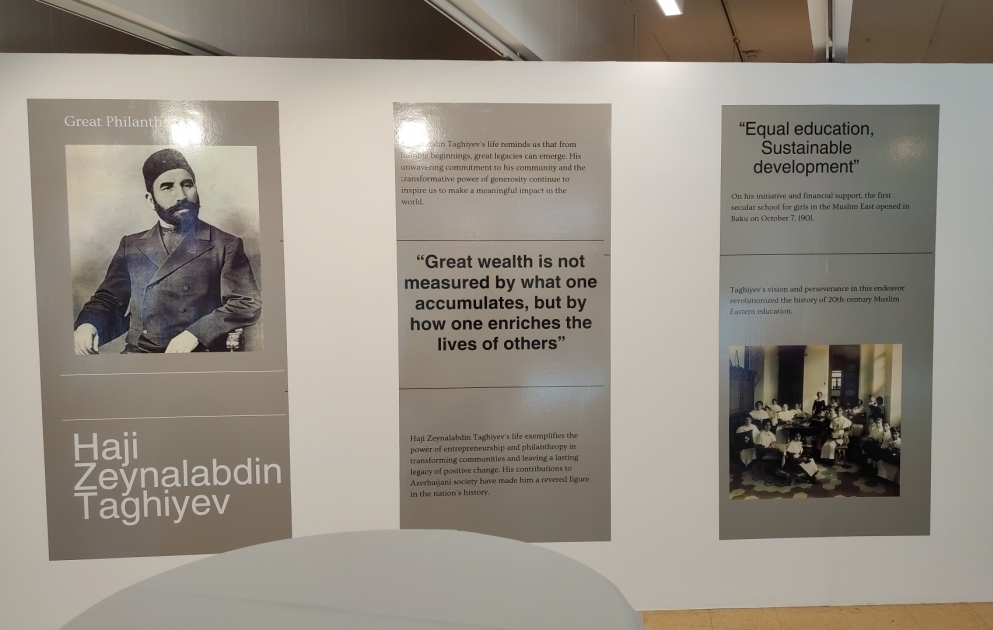 UNESCO-da Hacı Zeynalabdin Tağıyevin 200 illiyinə həsr edilmiş fotosərginin açılışı olub