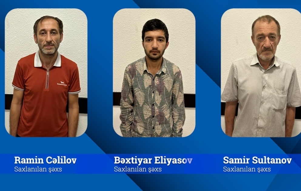 Nəsimi rayonunda narkotiklərin satışı ilə məşğul olan daha 3 nəfər saxlanılıb