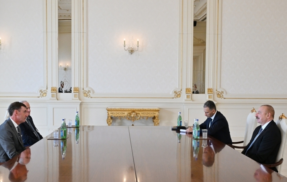 President Ilham Aliyev received president of International Astronautical Federation