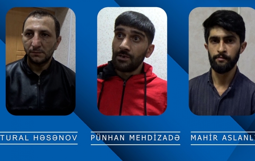 Polisin keçirdiyi əməliyyat zamanı ölkəyə 60 kiloqram narkotik vasitə gətirən 3 nəfər tutulub