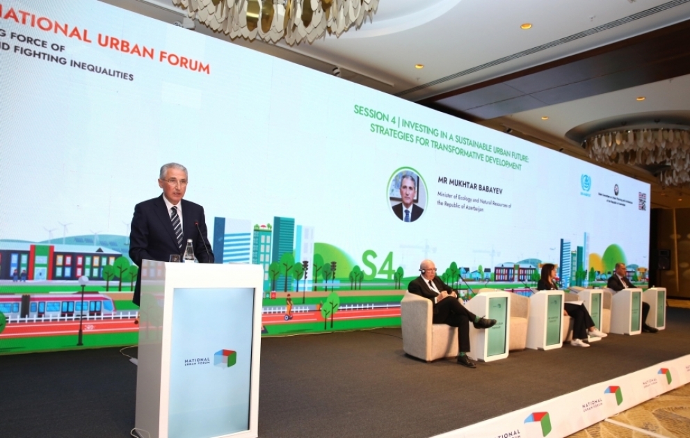 Nazir: Ekoloji problemlərin həlli dövlət siyasətinin prioritet vəzifələrindəndir