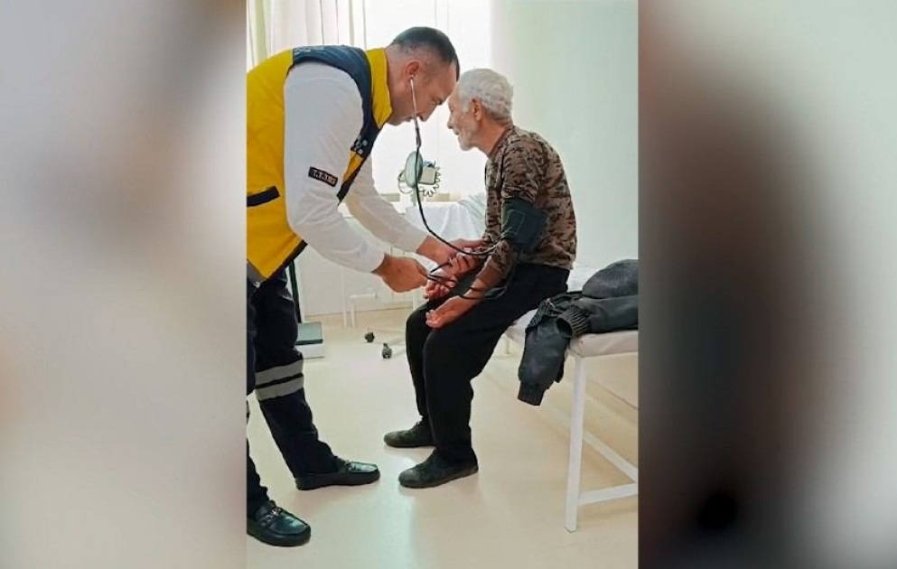 В поликлинике в Ханкенди оказана медпомощь первому армянскому жителю