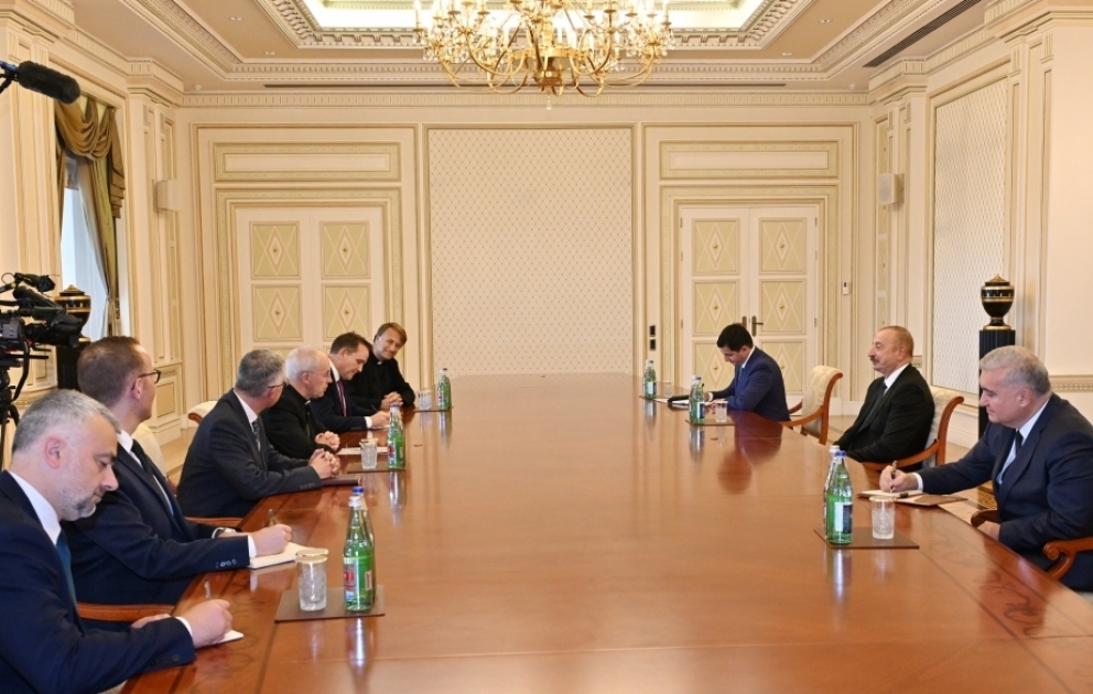 President Ilham Aliyev received head of Anglican Communion