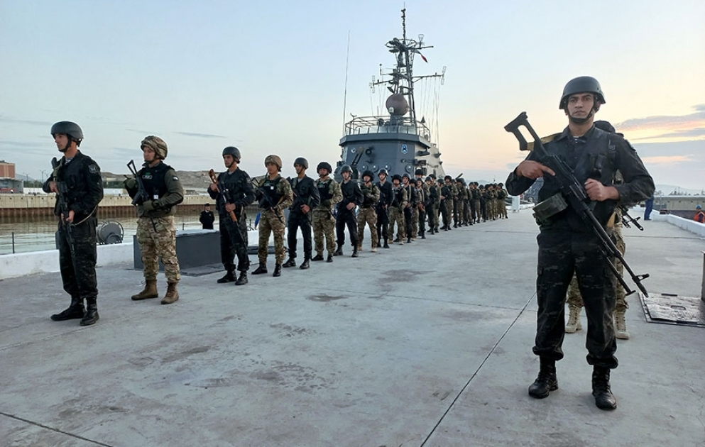 Training was held within the "Khazri-2023" joint tactical exercises