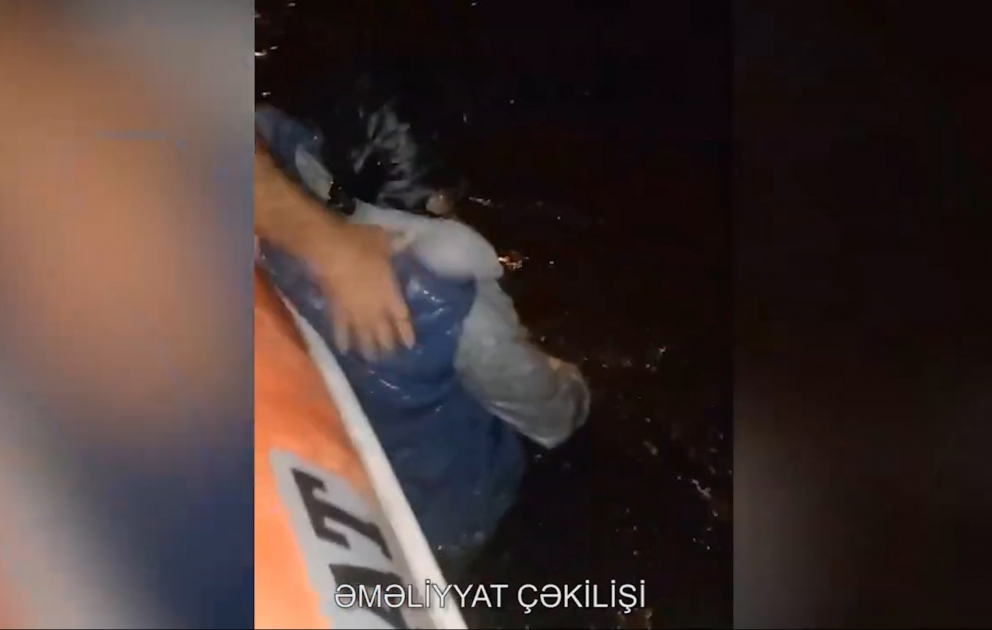 Dənizdə batma təhlükəsində olan şəxs xilas edilib
