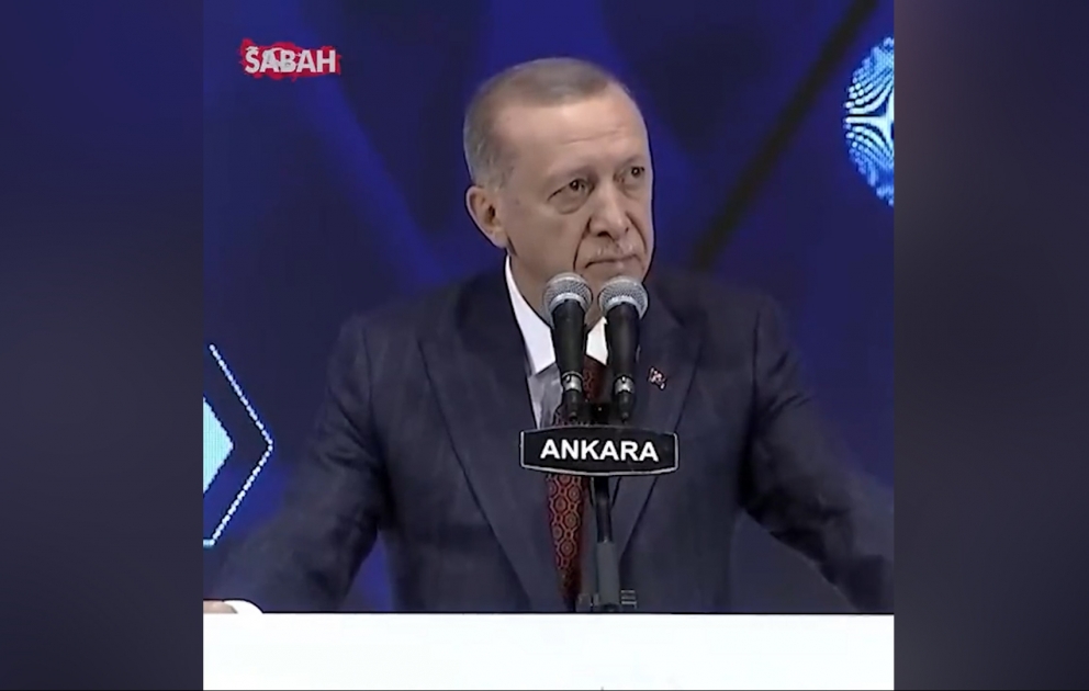Rəcəb Tayyib Ərdoğan duyğulu anlar yaşadı