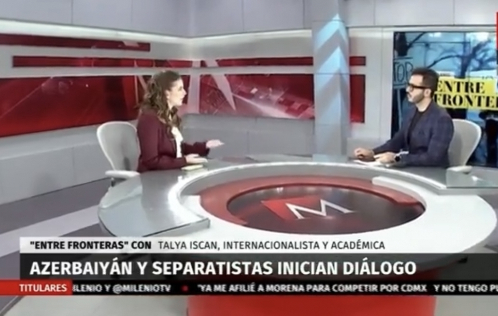 Meksika televiziyasında Azərbaycana qarşı ikili standartlardan bəhs olunub