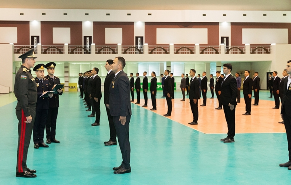 Daxili işlər naziri Masallıda sıra baxışı keçirib
