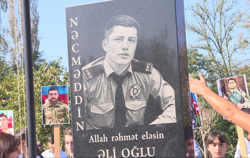 Balakəndə şəhid Nəcməddin Sarkayevin xatirəsi anılıb
