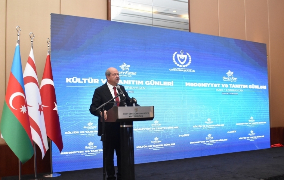 Bakıda Şimali Kipr Türk Respublikasının Prezidentinin şərəfinə ziyafət verilib